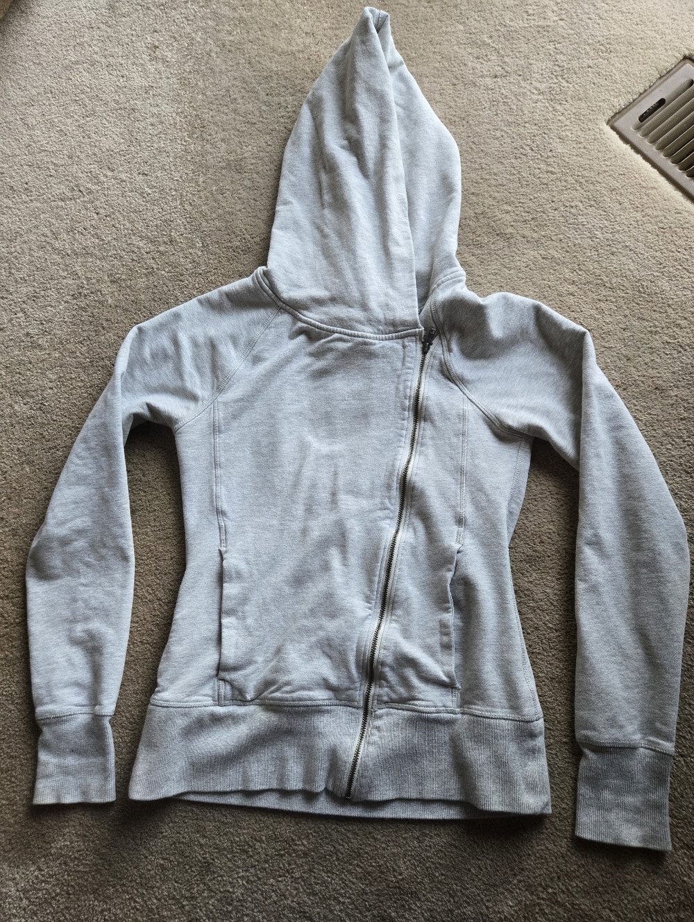 Nike Asymmetrical Zip Hoodie.  W Small